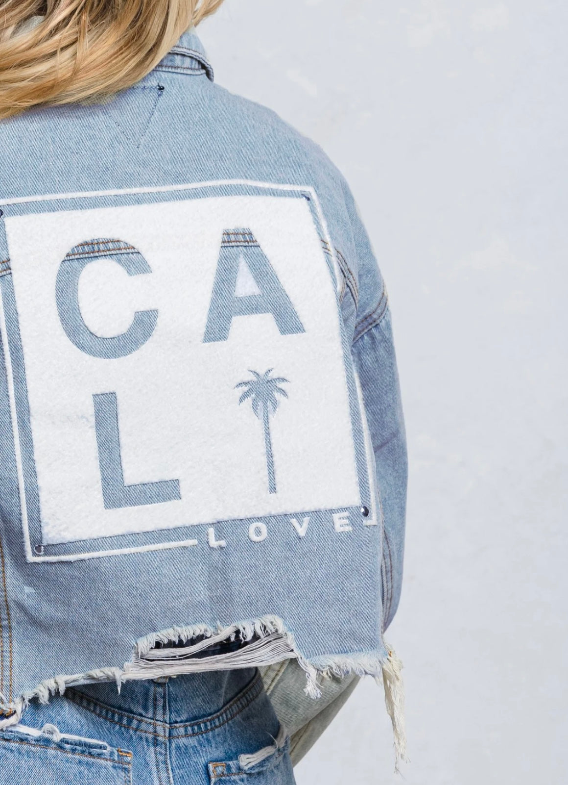 Cali crop denim