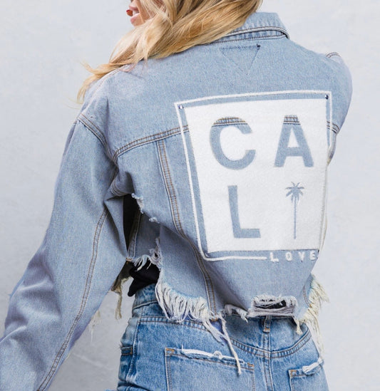 Cali crop denim